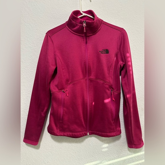 The North Face Women's Pink Full Zip Jacket size M - Picture 1 of 9